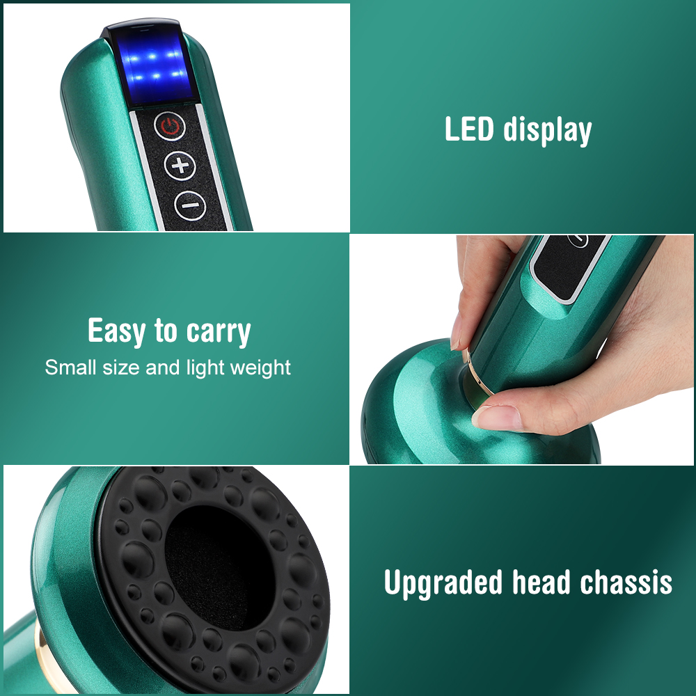 Power Tools Use - インテリジェント吸引式医療カッピングセット（ガラスジャー付き）真空痩身美容マッサージ器、セルライト除去かっさツール（家庭用）