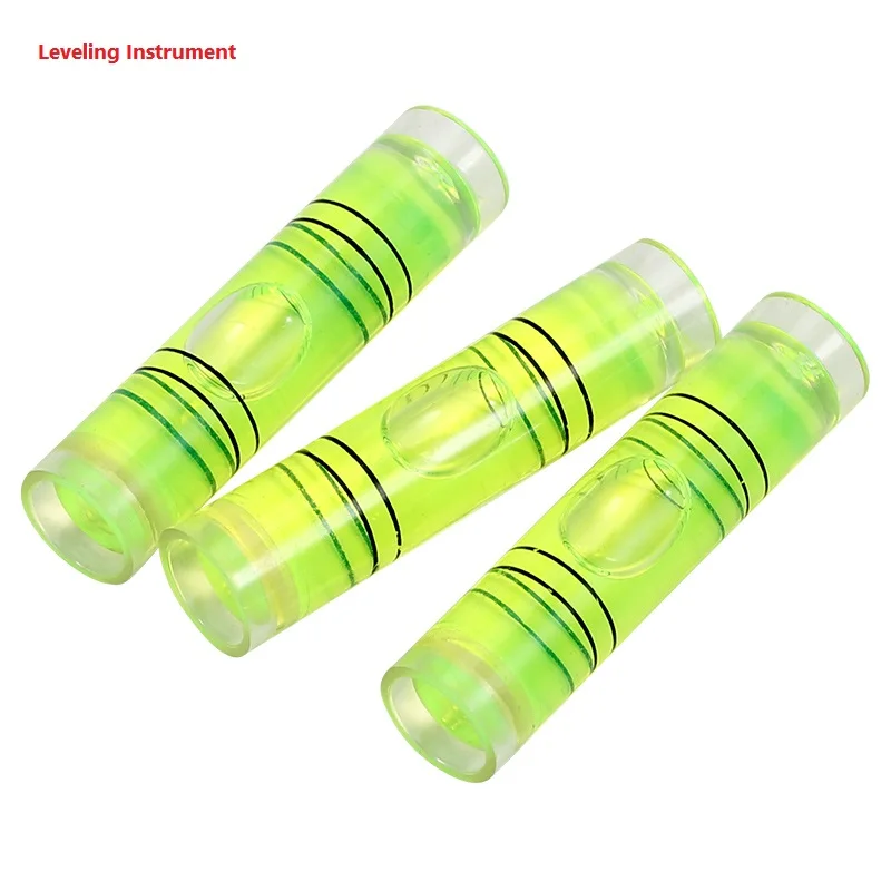 Power Tools Green - 高精度水平バブル,ビーズタイプ,水準器付き機械式ストリップ,水準器レイアウトツール,9.5x40mm, 5個