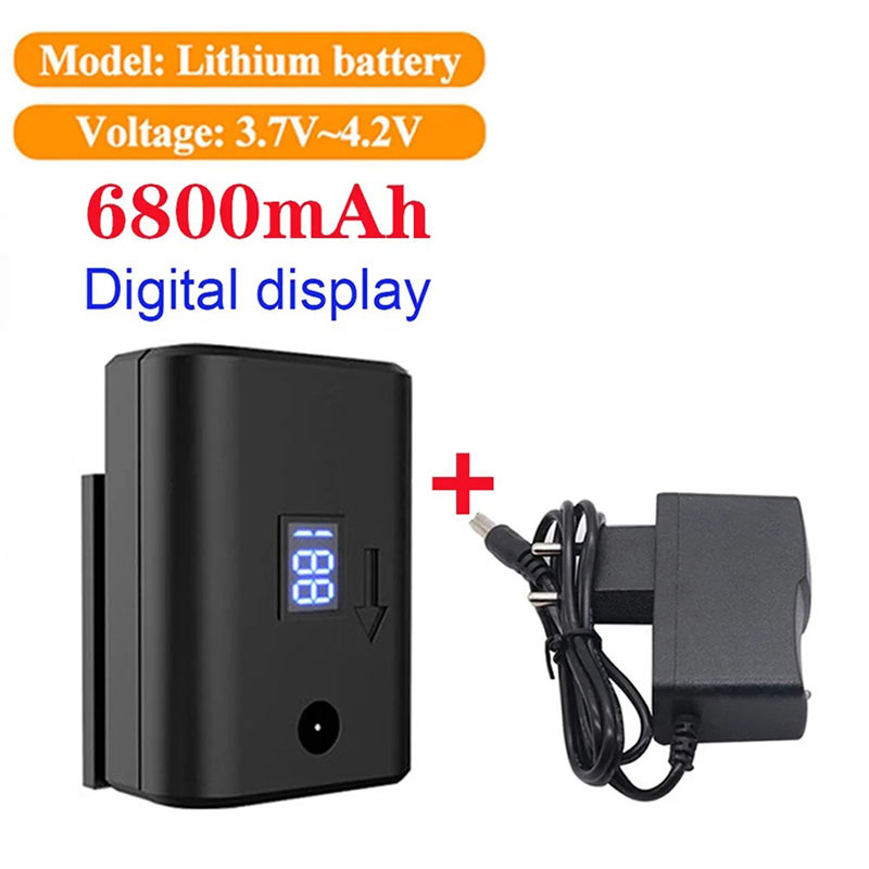 Power Tools Green - 大容量充電式レーザーレベルバッテリー,6800, 13600mah,8, 12, 16ライン用,レベリングツール,3D,強力なグリーンアクセサリー