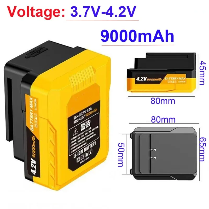Power Tools Green - 実容量 9000mAh 充電式レーザーレベルバッテリー 8/12/16 ラインレベリングツール Ing