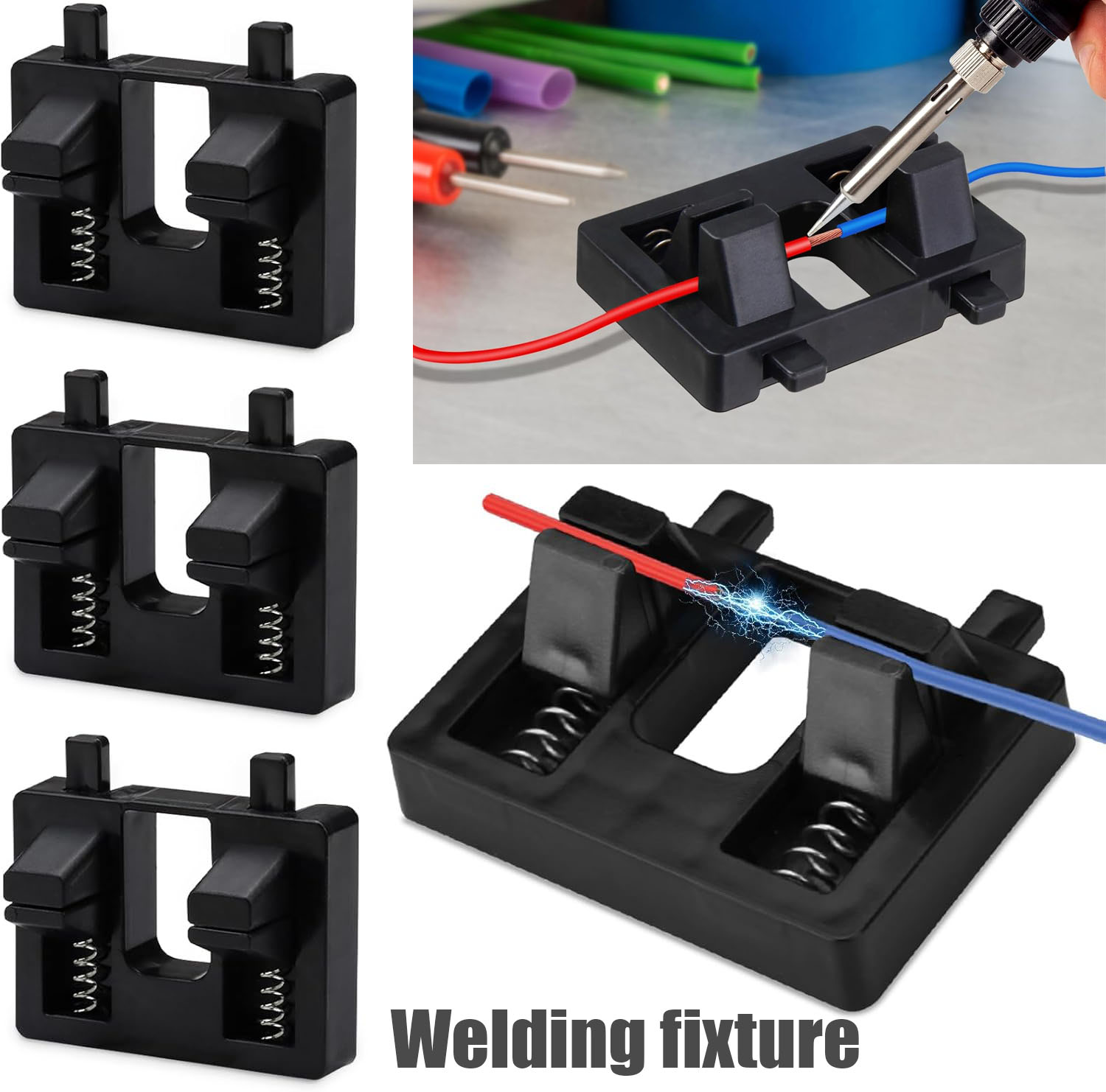 電線溶接治具 安定化ホルダー 調整可能な補助ツール はんだ付 - Power Tools Rack のレビューと価格