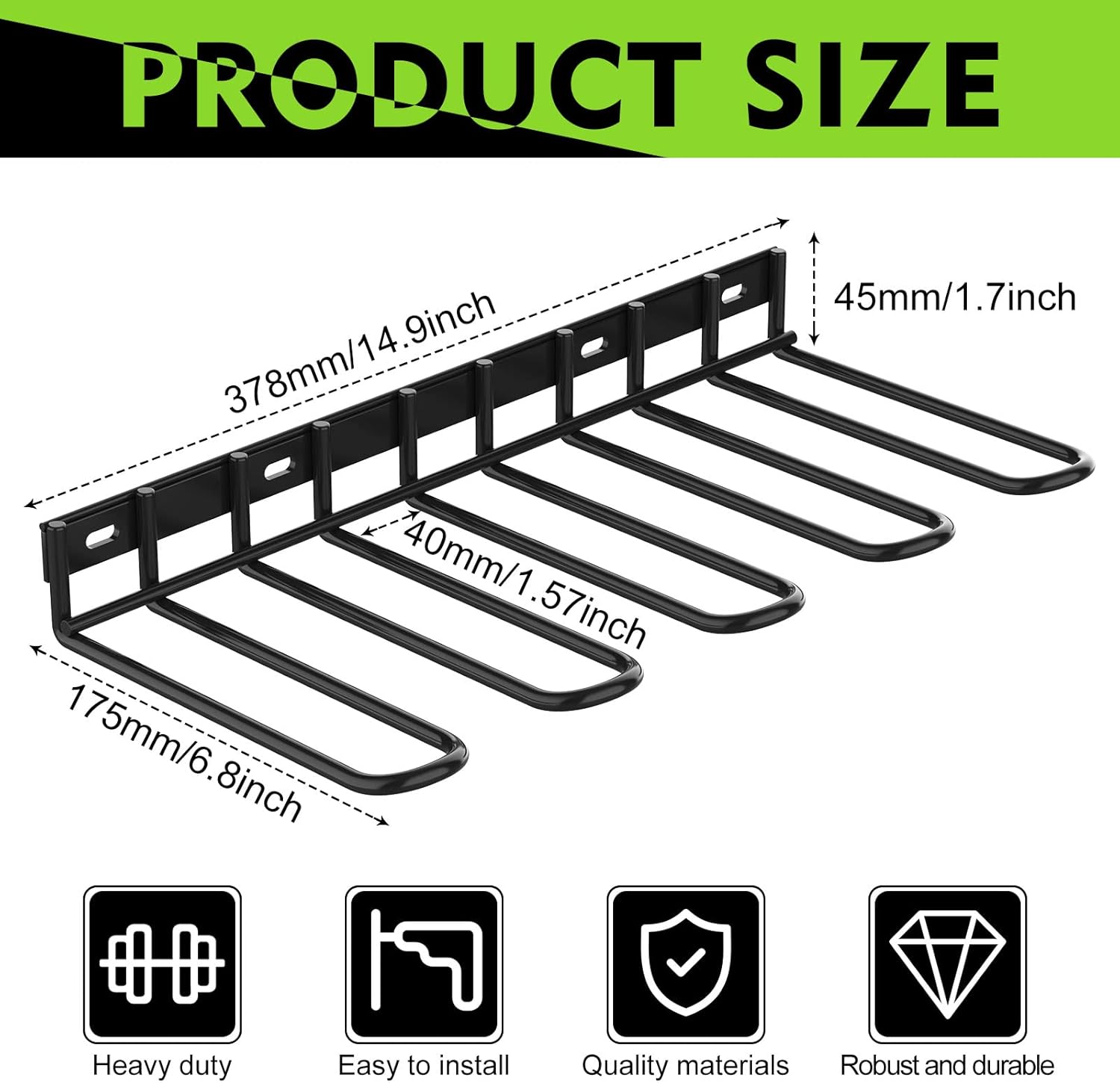 VKKM電動工具オーガナイザー 4スロット ドリルホルダー  - Power Tools Rack のレビューと価格