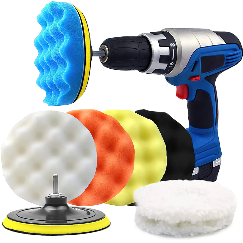 8 個 3-7 インチフォーム研磨パッドセット スレッドバフ - Power Tools List のレビューと価格
