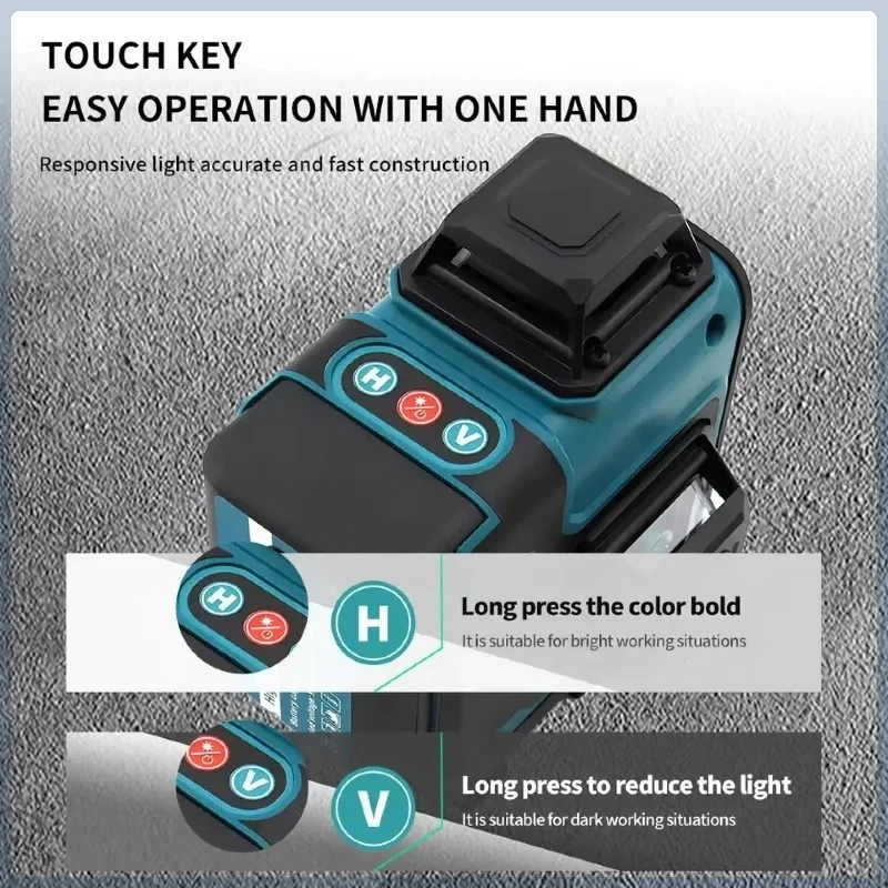 マキタ 3D-4D 16ライン高精度360°レベル器 °   - Power Tools Green のレビューと価格