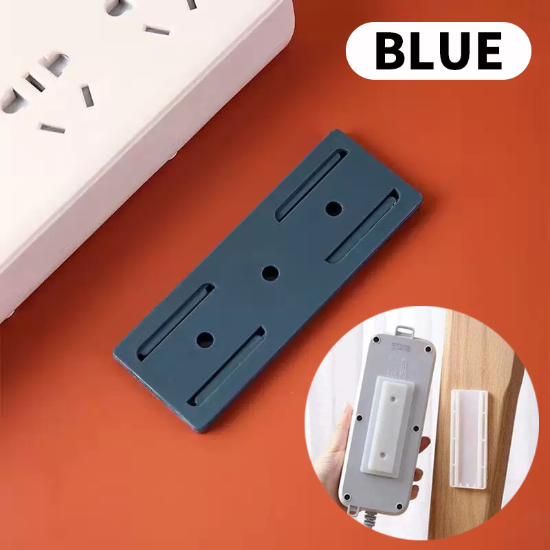 自己粘着式電源タップ固定器 壁掛け式 穴あけ不要 プラグホル - Power Tools Rack のレビューと価格