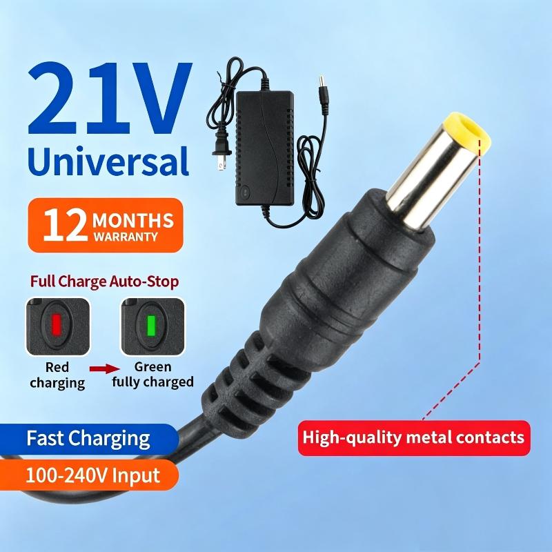 21V高速電動工具バッテリー充電器、コードレスドリルや電動レ - Power Tools Use のレビューと価格