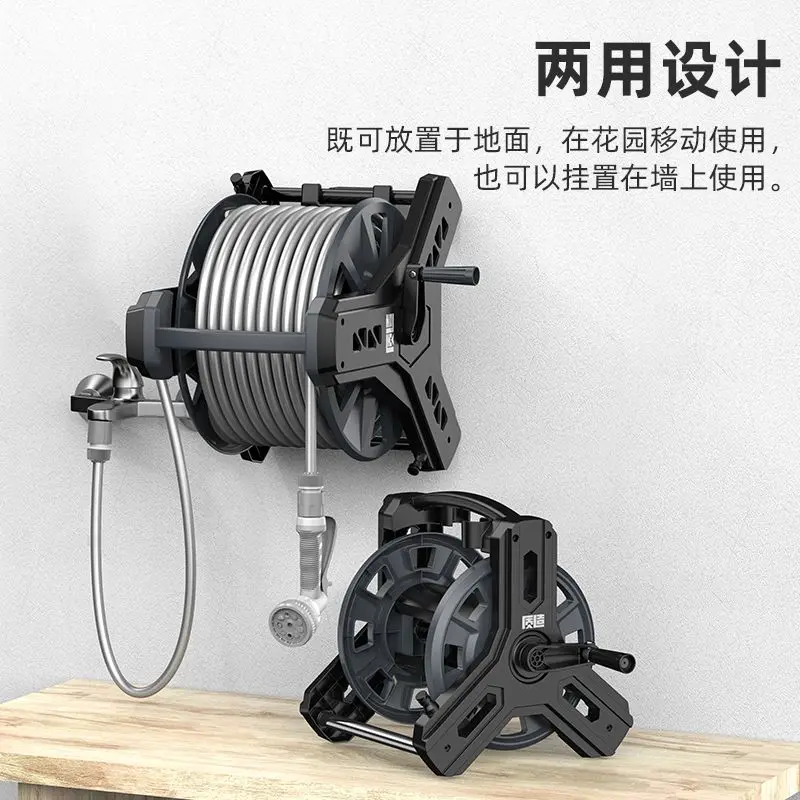 プレミアムカラーランダムホースリールガーデンパワーツールウォ - Power Tools Garden のレビューと価格