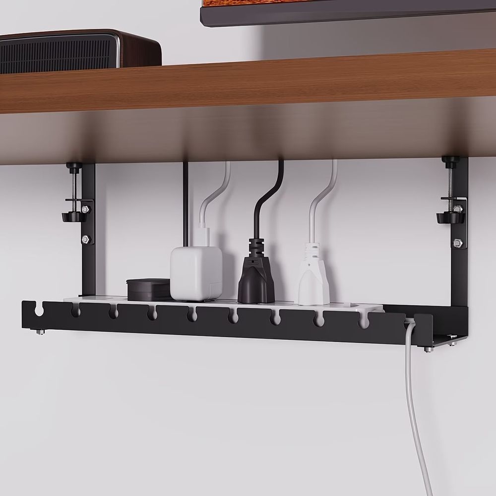 デスクトップケーブル管理トレイ、家庭用収納オーガナイザー、配 - Power Tools Rack のレビューと価格