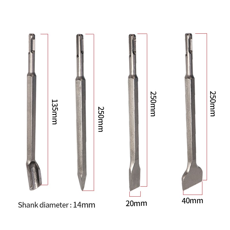 17 ピース/セット電気ハンマー SDS プラスドリルビット - Tile Cutter Electric のレビューと価格