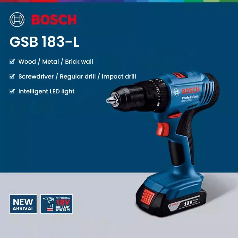 ボッシュ GSB183-LI 電動ドリルドライバー コードレ - Power Tools Use のレビューと価格