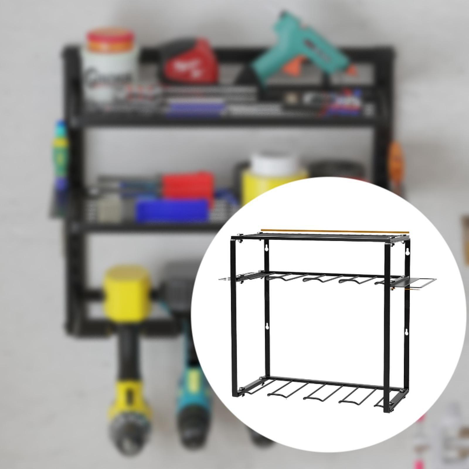 電動工具オーガナイザー ワークショップ壁掛けユーティリティラ - Power Tools Rack のレビューと価格