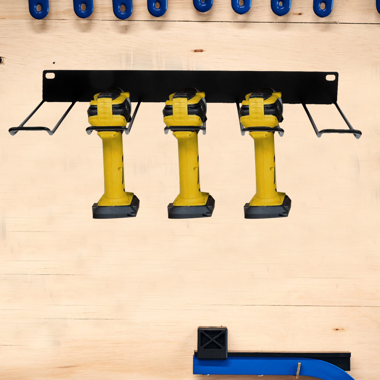 電動工具収納用、壁掛け式、炭素鋼製、頑丈なワークショップ・ガ - Power Tools Rack のレビューと価格