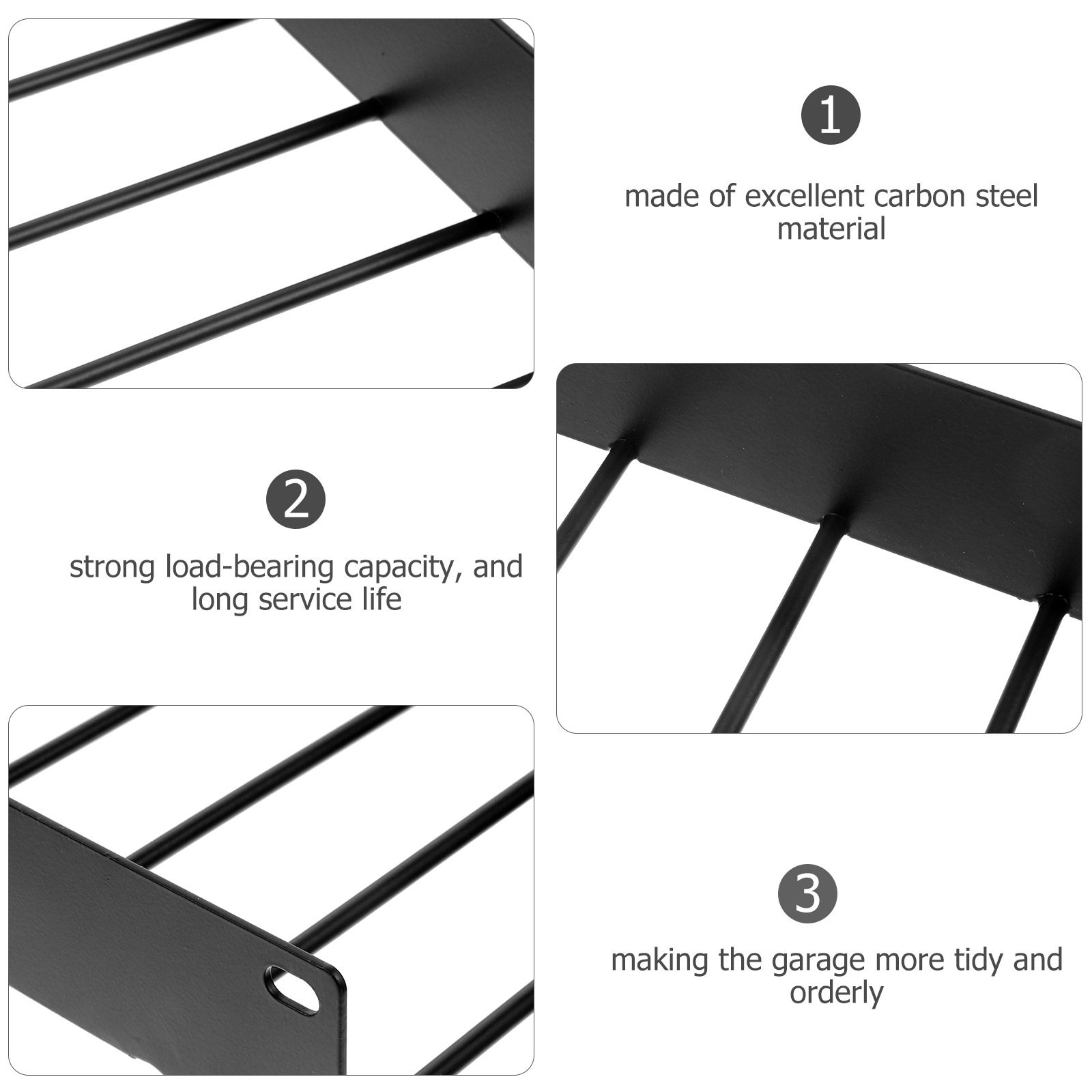 電動工具収納用、壁掛け式、炭素鋼製、頑丈なワークショップ・ガ - Power Tools Rack のレビューと価格