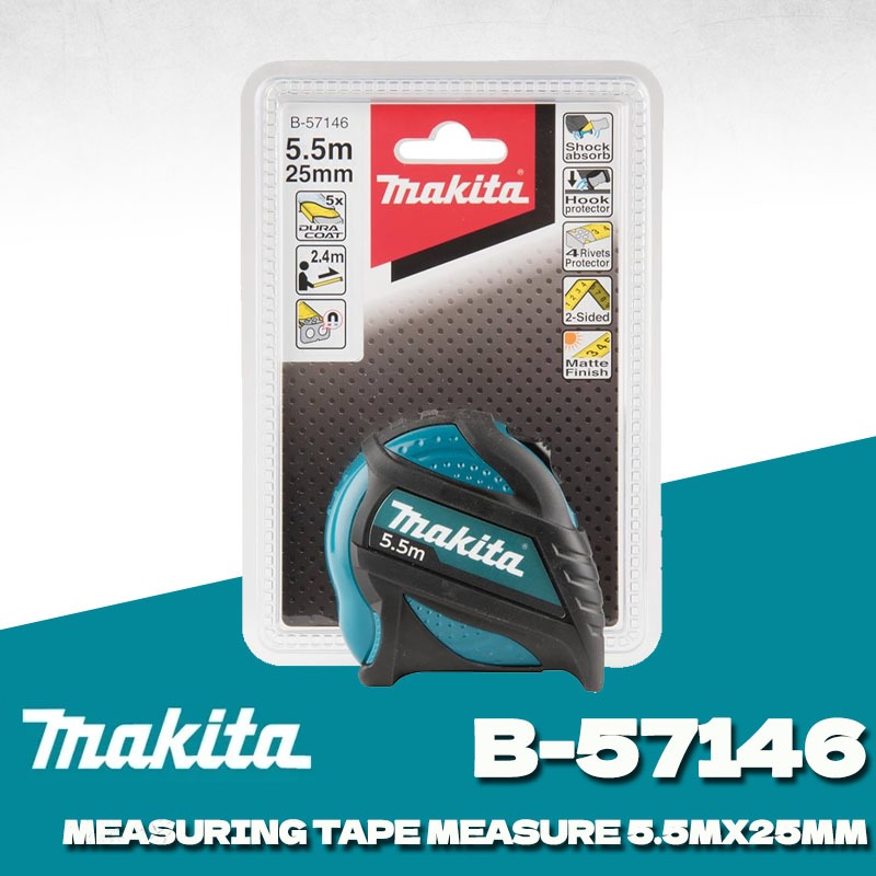 マキタ B-57146 テープメジャー 5.5m x 25m - Stanley Tape 25Ft のレビューと価格